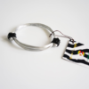 African Elephant Knot Bracelet - 2 Knot BLACK Knot & SILVER Color Metal V2 made in Zimbabwe ships from USA. - Image 4