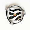 African Elephant Knot Bracelet - 3 Knot SILVER & BLACK Mixed Color Metal V2 made in Zimbabwe ships from USA. - Image 3