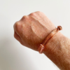 African Elephant Knot Bracelet - 3 Knot COPPER Color Metal V1 made in Zimbabwe ships from USA. - Image 3