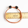 African Elephant Knot Bracelet - 2 Knot BLACK & COPPER Color Metal V2 made in Zimbabwe ships from USA. - Image 6