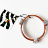 African Elephant Knot Bracelet - 3 Knot COPPER & SILVER Color Metal V2 made in Zimbabwe ships from USA. - Image 2