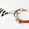 African Elephant Knot Bracelet - 3 Knot COPPER & SILVER Color Metal V2 made in Zimbabwe ships from USA. - Image 4