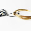African Elephant Knot Bracelet - 2 Knot GOLD Color Metal V1 made in Zimbabwe ships from USA. - Image 3