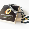 African Elephant Knot Bracelet - 4 Knot BLACK & SILVER Mixed Color Metal V2 made in Zimbabwe ships from USA. - Image 2