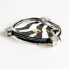 African Elephant Knot Bracelet - 3 Knot SILVER & BLACK Mixed Color Metal V2 made in Zimbabwe ships from USA. - Image 2