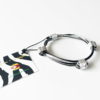 African Elephant Knot Bracelet - 4 Knot BLACK & SILVER Mixed Color Metal V2 made in Zimbabwe ships from USA. - Image 3
