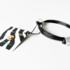 African Elephant Knot Bracelet - 2 Knot SILVER & BLACK Color Metal V2 made in Zimbabwe ships from USA. - Image 2