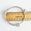 African Elephant Knot Bracelet - 3 Knot SILVER Color Metal V1 made in Zimbabwe ships from USA. - Image 2