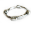 African Elephant Knot Bracelet - 4 Knot Silver Color Metal V1 made in Zimbabwe ships from USA. - Image 5