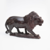 African Lion "shumba" Cobalt Shona Stone Sculpture Handmade in Zimbabwe!