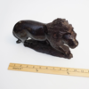 African Lion "shumba" Cobalt Shona Stone Sculpture Handmade in Zimbabwe! - Image 4
