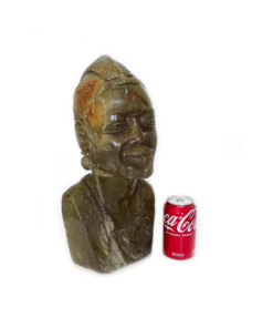Shona Man Verdite Shona Stone Sculpture Hand Carved in Zimbabwe! Ships From USA