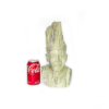 Shona Chieftain, Large Butter Jade Shona Stone Sculpture Hand Carved in Zimbabwe! Ships From USA - Image 2