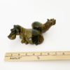 Mother & Child Hippo "mvuu" Shona Verdite Stone Sculpture Handmade in Zimbabwe! - Image 3
