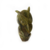 African Owl "zizi" Shona Verdite Stone Sculpture Handmade in Zimbabwe! - Image 4