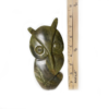 African Owl "zizi" Shona Verdite Stone Sculpture Handmade in Zimbabwe! - Image 2