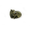 African Hippo "mvuu" Shona Leopard Rock Stone Sculpture Handmade in Zimbabwe! - Image 4