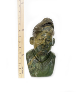 Alternative view of Shona Chief Verdite #1 Shona Stone Sculpture Hand Carved in Zimbabwe! Ships From USA