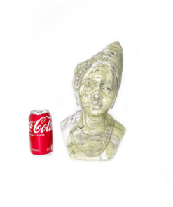 Shona Princess "mamoyo" Butter Jade Shona Stone Sculpture Hand Carved in Zimbabwe! Ships From USA
